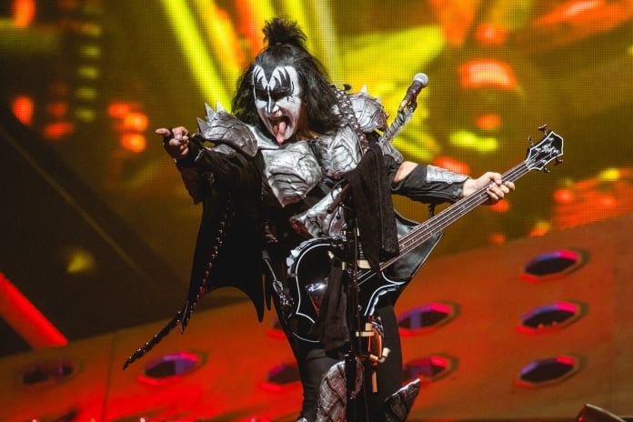 Gene Simmons com o KISS