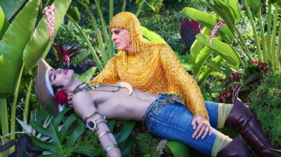 O cantor Ney Matogrosso (Foto: David LaChapelle)