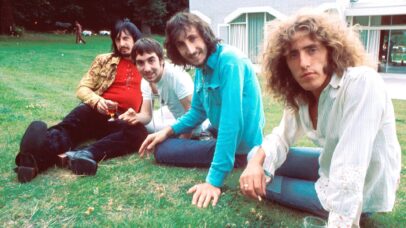 The Who em 1971 (E-D): John Entwistle, Keith Moon, Pete Townshend e Roger Daltrey (Foto: Michael Putland / Getty Images)