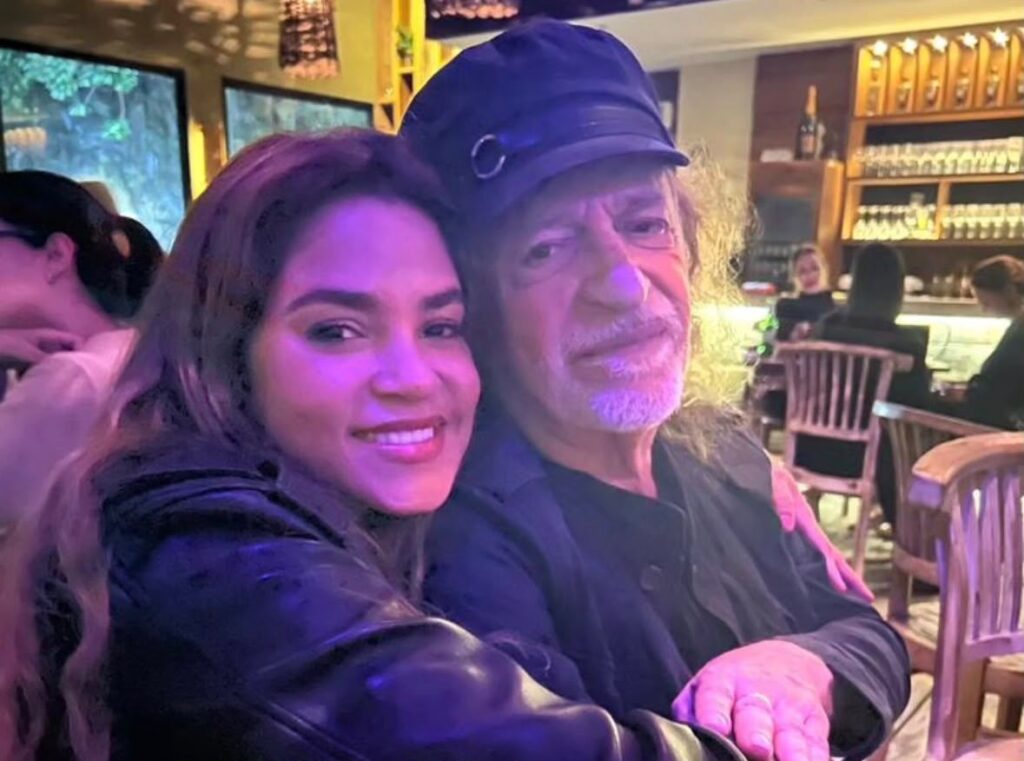 Lucy Alves e Alceu Valença - Foto Reproduçao