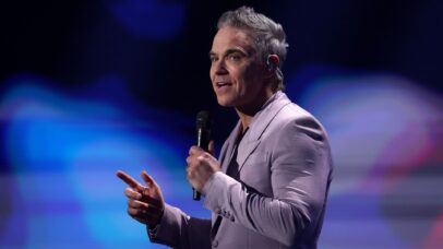 O cantor Robbie Williams - Foto: Patrick Smith / Getty Images