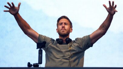 O DJ Calvin Harris em 2024 (Foto: Jeff J Mitchell / Getty Images)