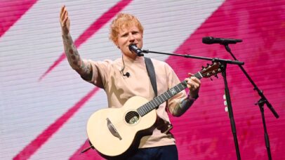 Ed Sheeran em 2025 (Foto: Paras Griffin / Getty Images for for iHeartRadio)