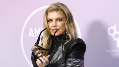 A cantora Fergie, ex-integrante do Black Eyed Peas, em 2026 (Foto: Taylor Hill / FilmMagic via Getty Images)