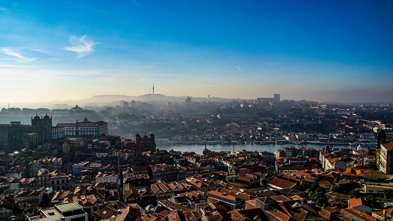 Porto em Portugal
