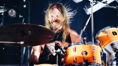 O baterista Taylor Hawkins, do Foo Fighters (Foto: Rich Fury / Getty Images)