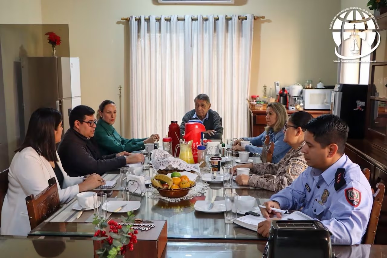 Paraguay: Caacupé 2026 comienza a tomar forma con un operativo que busca anticiparse a la llegada de miles de peregrinos