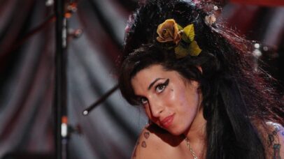 Amy Winehouse na 50ª edição do Grammy, em 2008 (Foto: Peter Macdiarmid/Getty Images for NARAS)
