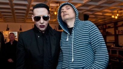 Marilyn Manson e Billy Corgan (Foto: Timothy Hiatt/Getty Images para SiriusXM)