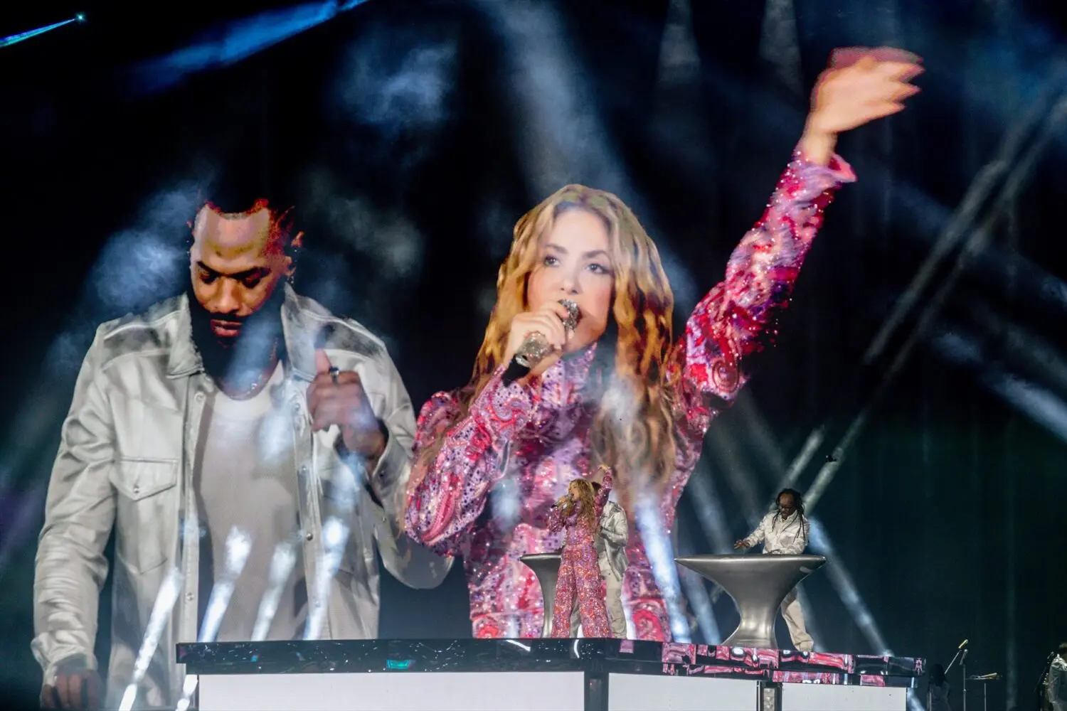 Shakira en el recinto Iberdrola Music. Fuente Agencias