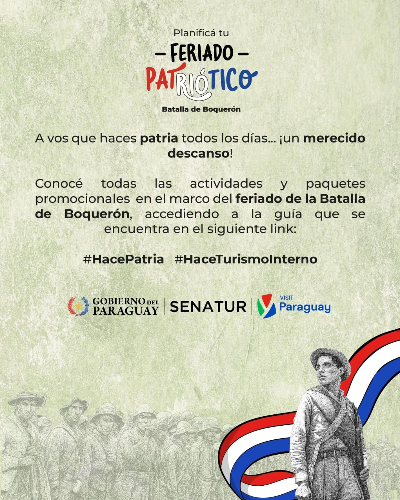 SENATUR invita a descubrir el Paraguay durante el feriado largo SENATUR invita a descubrir el Paraguay durante el feriado largo