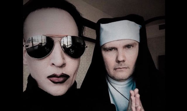 Billy Corgan e Marilyn Manson