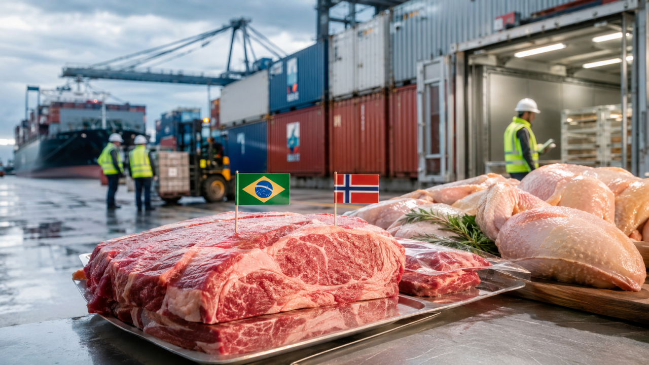 Acordo com Noruega pode ampliar mercado para carnes brasileiras