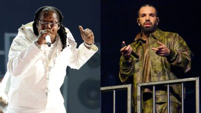 Don Toliver e Drake (Fotos: Kevin Winter/Getty Images e Robert Okine/Getty Images)