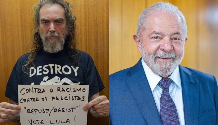 Max Cavalera faz post em apoio a Lula