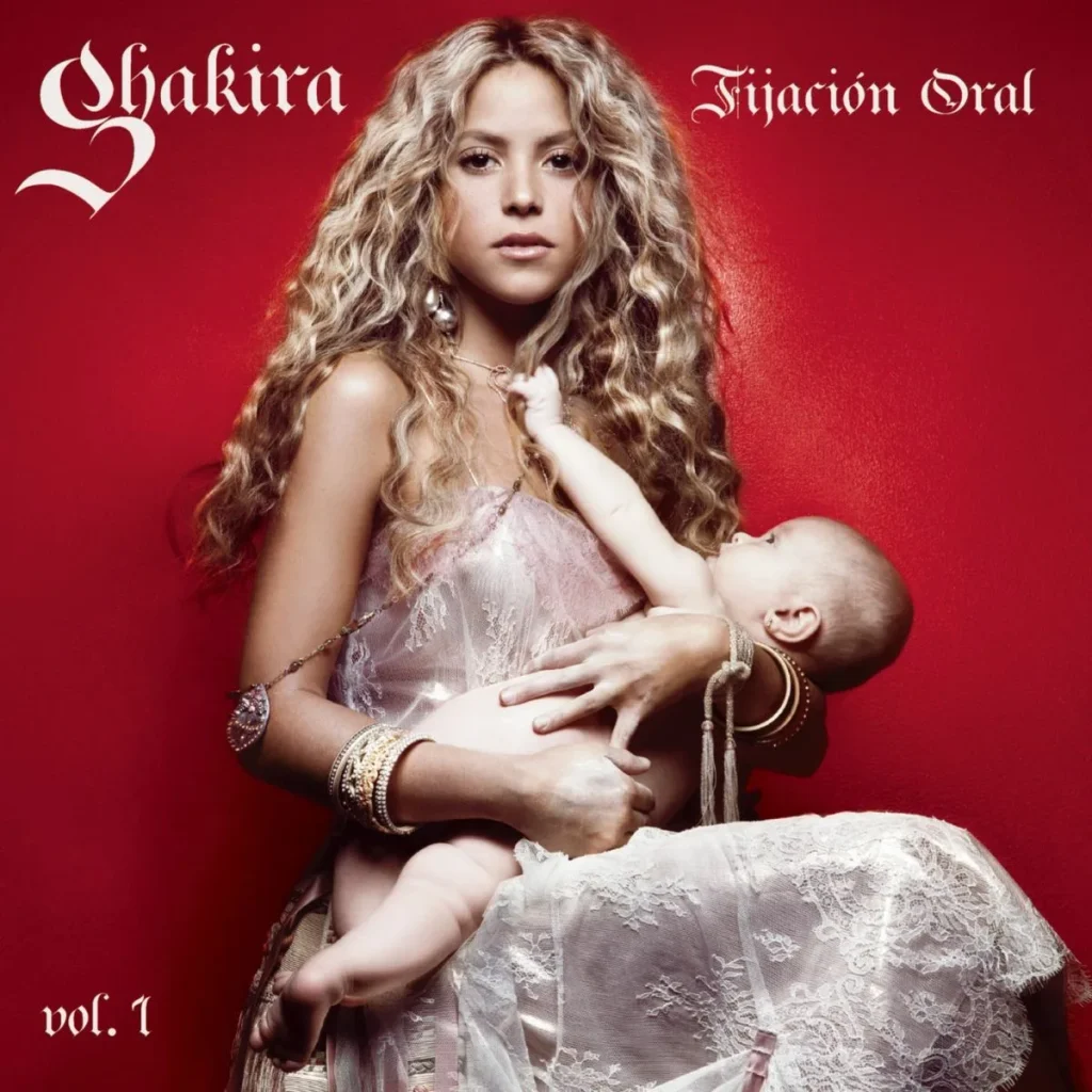 5 discos de Shakira para escuchar tras su residencia en Madrid 22 portada fijacion oral album shakira 104
