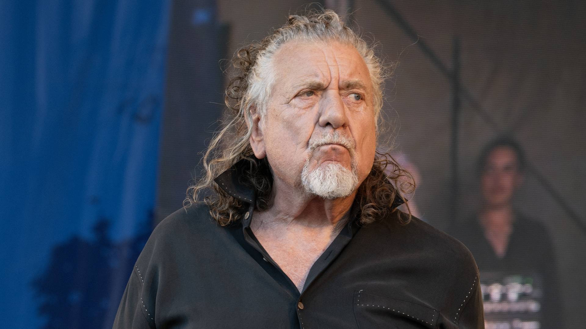 Robert Plant, vocalista do Led Zeppelin, em 2025