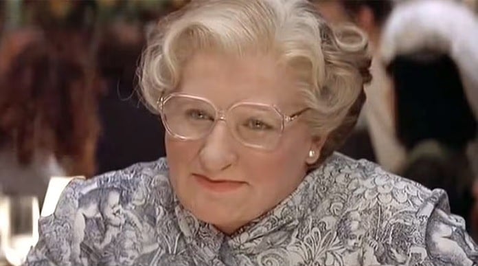Robin Williams em Uma Babá Quase Perfeita