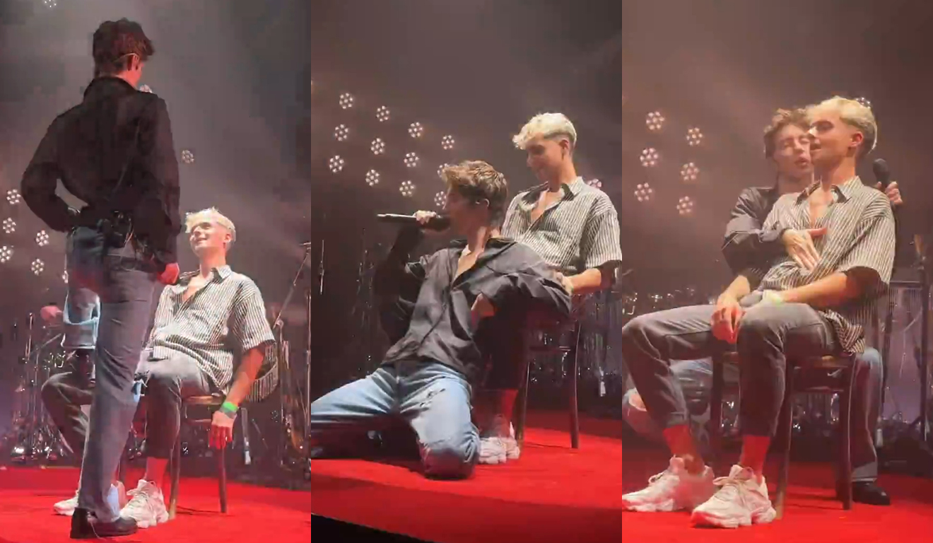 Troye Sivan sensualiza com fã em show em Londres: veja vídeo